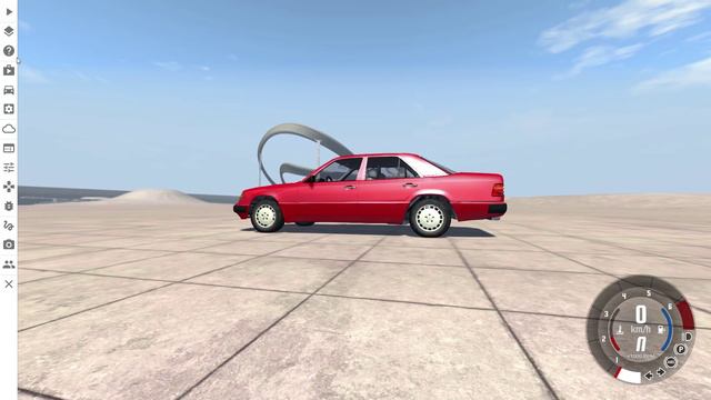 BEAMNG.DRIVE Part 13 - Mercedes Benz W124 FullHD  Lets Play BeamNG.Drive
