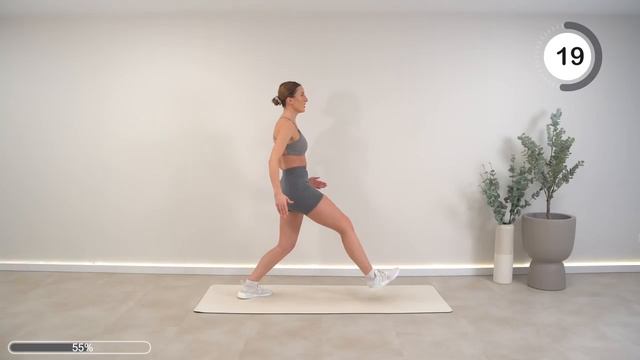 30 Min FULL BODY KILLER HIIT - Apartment   Small Space Friendly _ Intense Fat Burn, No Repeat