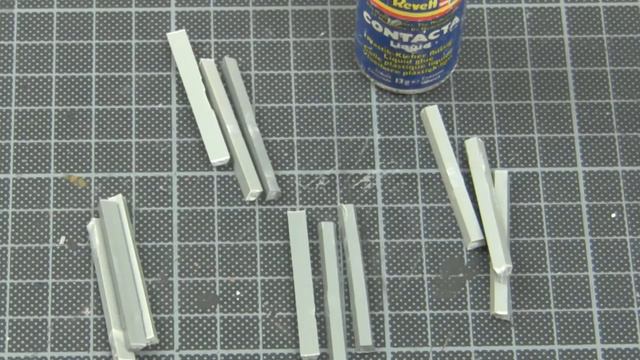 Tutorial: Panzersperre und Stacheldraht / tank trap and barbed wire (Tabletop-Gelände, TWS)