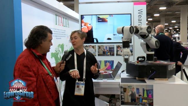 Interview With Tacktgon Mouse System At The CES 2020 Show | The Esports Circus
