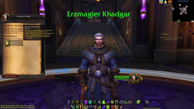 WoW Legion #115 NACHTFESTUNG ENDE - GIPFEL ★ let's play legion gameplay german