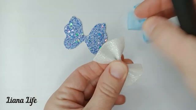 3 Ideas For Accessories DIY Glitter Foam And Ribbon Ideas #tutorial