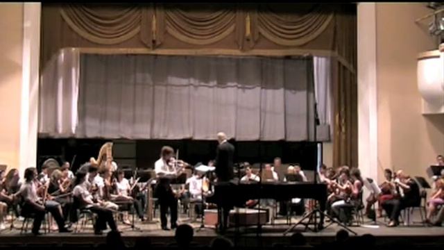 Gyuli Kambarova. The concert for violin and orchestra. Part two.