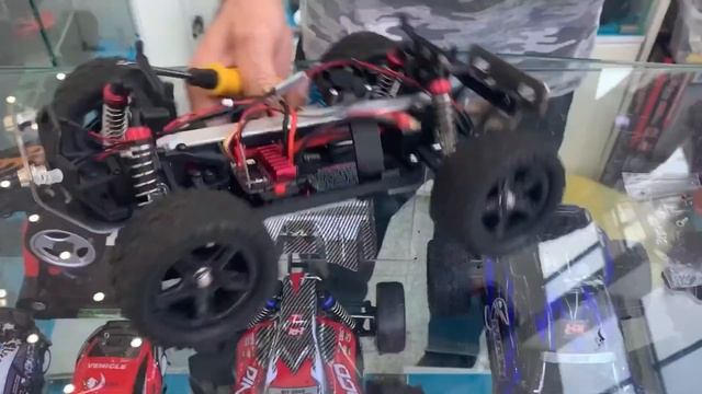 Remo Hobby SMAX 116 установка пластины и фар