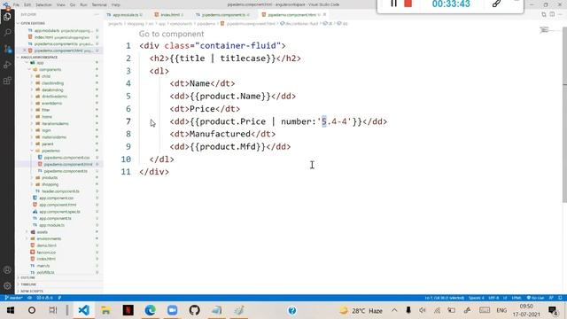 Example Of Application | Angular On Zoom By Mr. Sudhakar Sharma | Day 20 ?