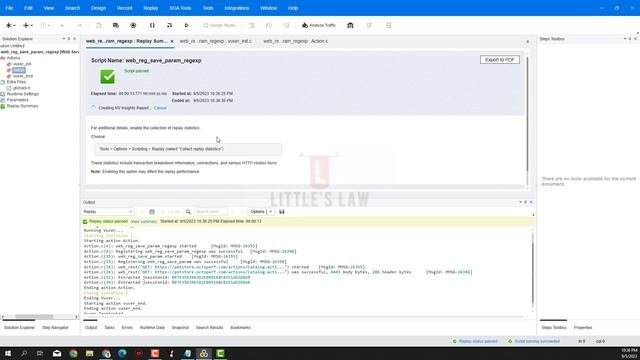 Difference between web_reg_save_param_regex vs web_reg_save_param in LoadRunner  Littles Law lr