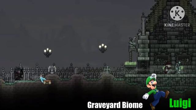 Mario Characters And Their Favorite Terraria Biomes