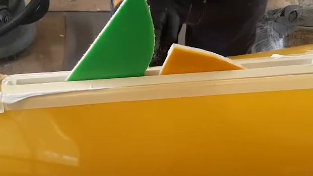 Kajak Sport Skeg Installation In SeaBird Designs Scott MV HDPE Kayak