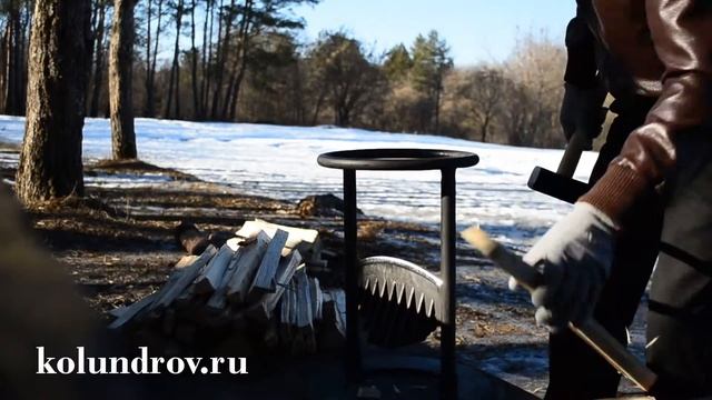 ? Ручной дровокол KOLUNDROV — 2