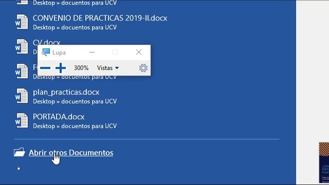 RECUPERAR ARCHIVO DE WORD NO GUARDADO