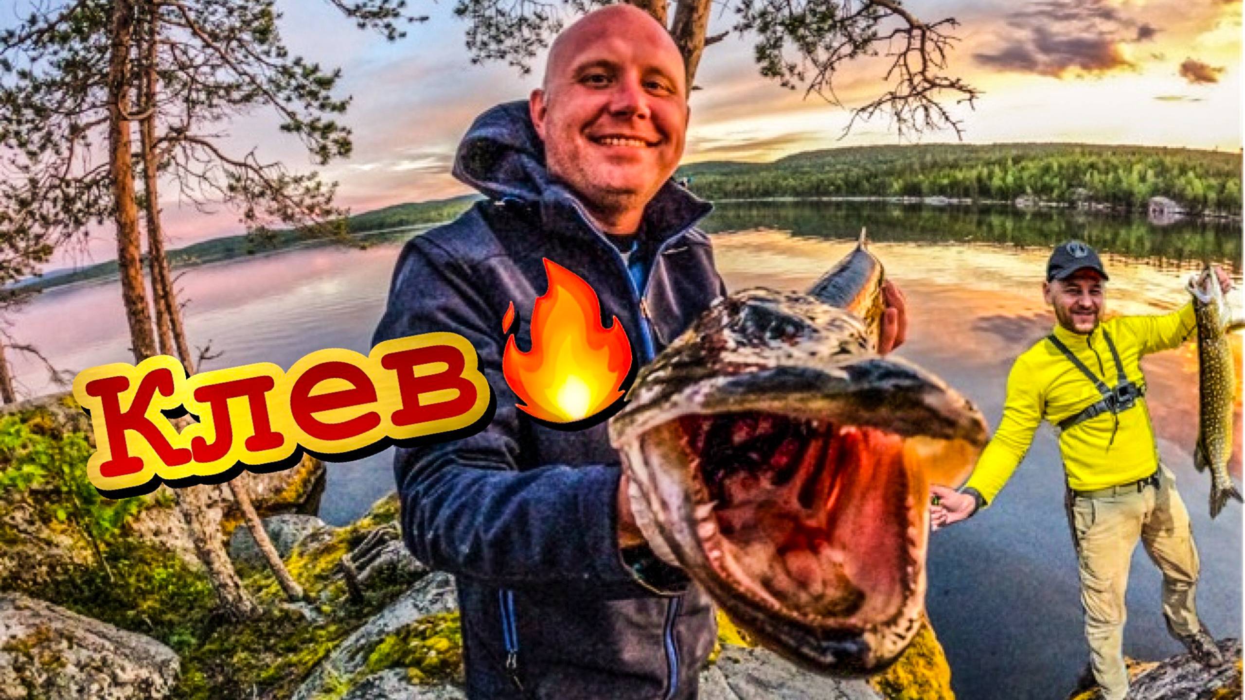 ТОННЫ ЩУКИ И ОКУНЯ! Рыба СОШЛА С УМА!! Рыбалка на ПЯОЗЕРЕ. Северная Карелия.
