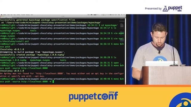 [PuppetConf 2014][Puppet Ecosystem] Plugging Chocolatey Into Your Puppet Infrastructure...