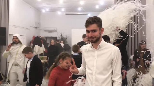 Новогодний корпоратив в волейбольной школе IMPULSE