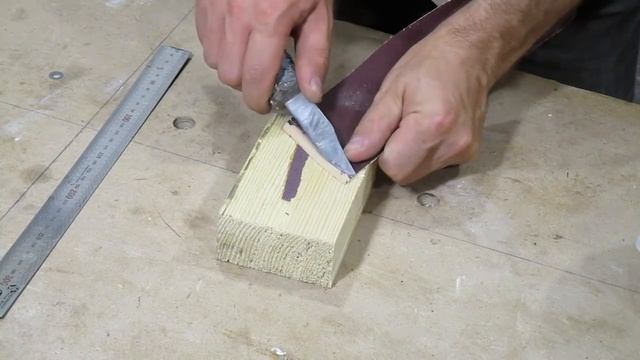 Как склеить ленту из наждачки