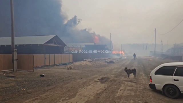 Более 30 дач горят в Иркутской области. В Братском районе региона ввели режим ЧС.
