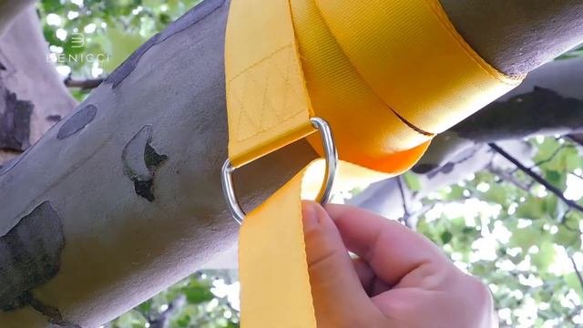 Benicci Tree Swing Straps Hanging Kit - How to Mount