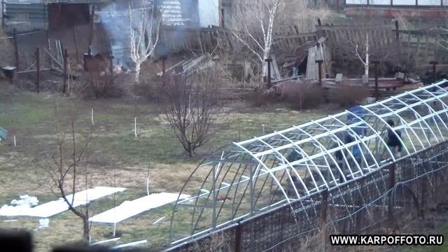ОЧЕНЬ ускоренная сборка двух теплиц Дачная Стрелка-3