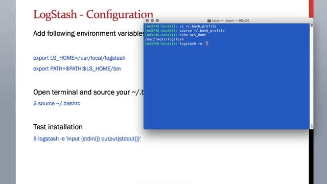 13.4 ElasticSearch Training - LogStash Configuration