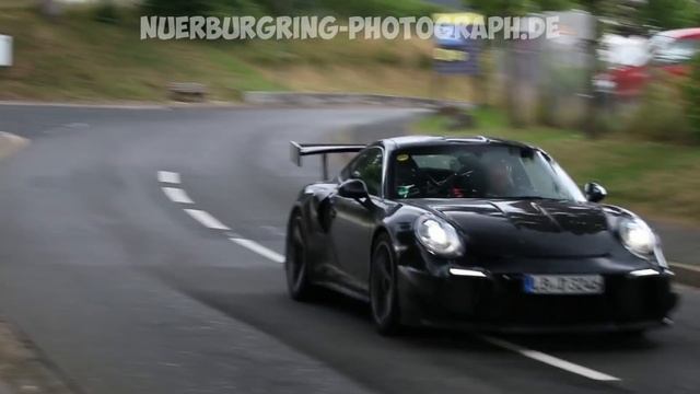 2018 Porsche 991 GT2 RS testing on the Nürburgring Nordschleife! - Amazing Sounds & Hard driving