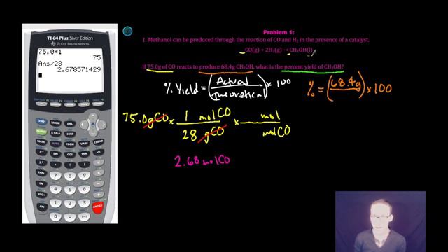 Percent Yield GUIDED PRACTICE #1