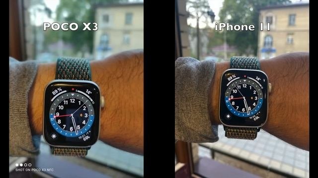POCO X3 и iPhone 11 сравнение камер, фото и видео