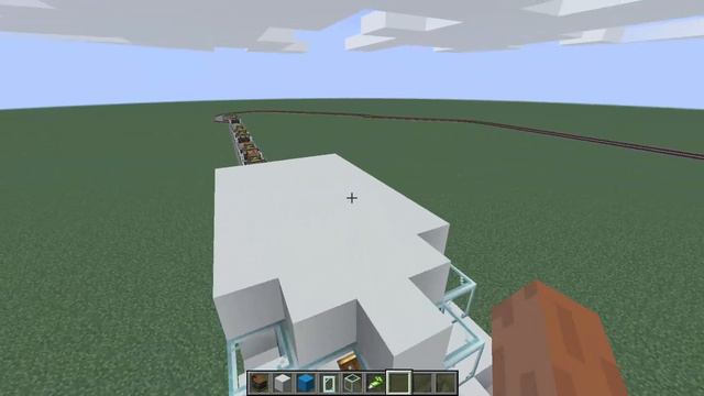 2 часть Minecraft поезд