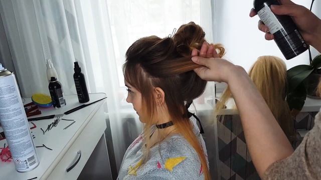 Как сделать высокий текстурный пучок