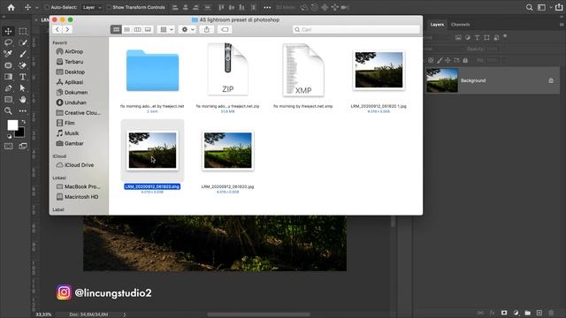 Cara Pakai Preset Lightroom DNG di Adobe Photoshop - Photoshop Tutorial Indonesia
