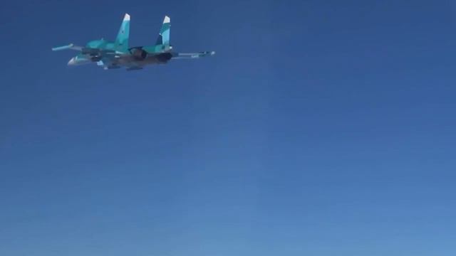 Экипажи Су-34 ВКС России нанесли удары авиабомбами по личному составу и военной технике ВСУ в Курско