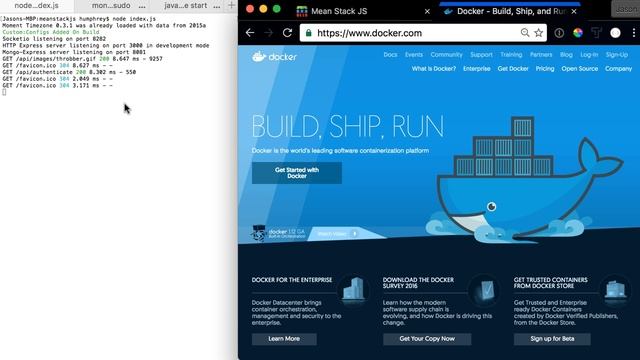 MeanStackJS - What is dockerfile