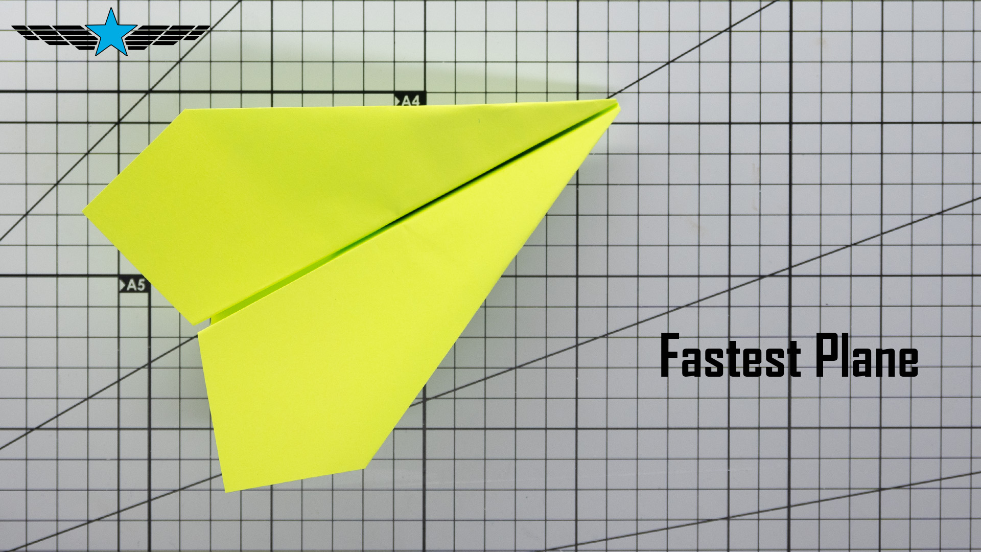 Я создал самый быстрый в мире самолет-оригами — самые быстрые бумажные самолетики в мире!