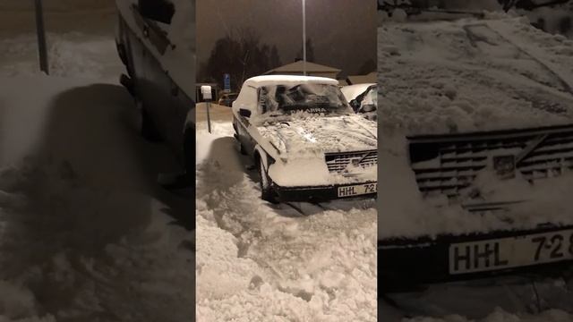 Volvo 240 D24 Cold Start