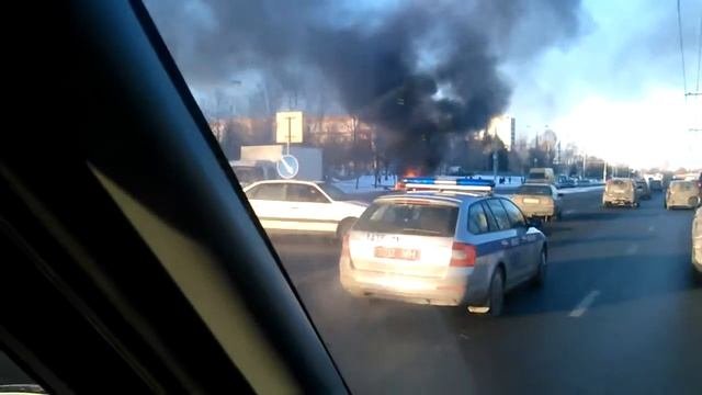 Январь 2014 г. Минск ул Кижеватова.