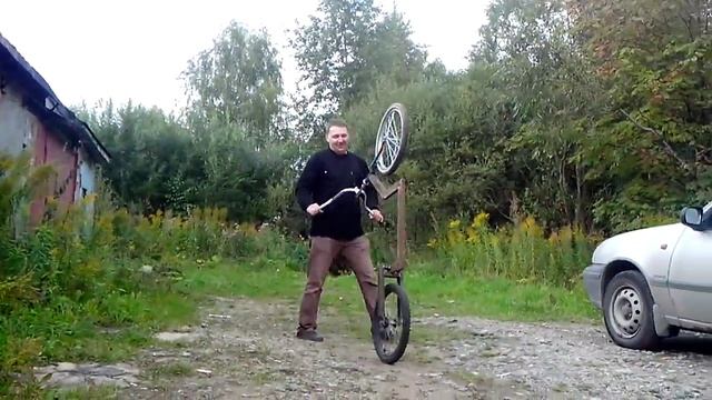 Самокат для взрослых своими руками из профтрубы. "Металлоломокат"