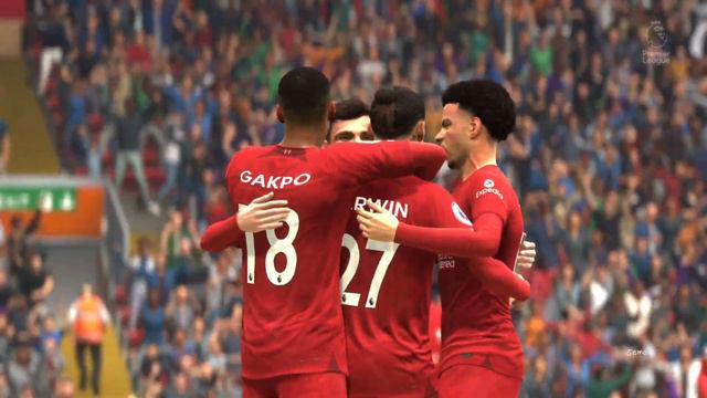 FIFA 23 - Darwin Nunez Acrobatic Scissor Bicycle Kick Goal