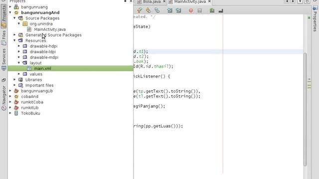 (Java Netbeans UML part 4) Simple Android Application using Generated Java Code