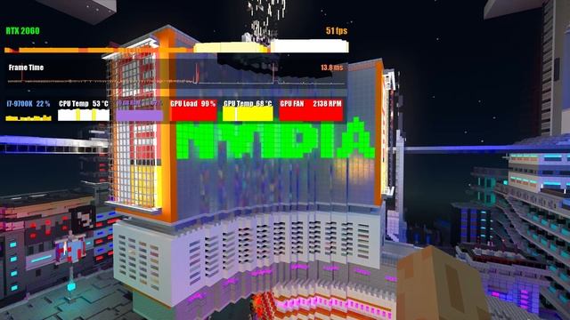 Minecraft | RTX 2060 | FullHD RTX ON, DLSS ON