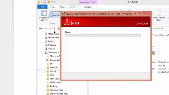JDK Install on Windows 8