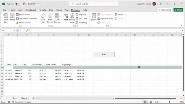 How to Get NSE Tick By Tick Data To Excel :- Best Tick By Tick Data Scanner For Intraday Trading