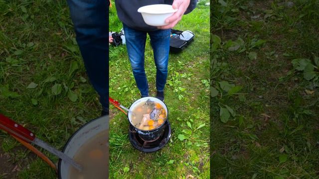 Камчатка вкусное.Уха из Чавычи.