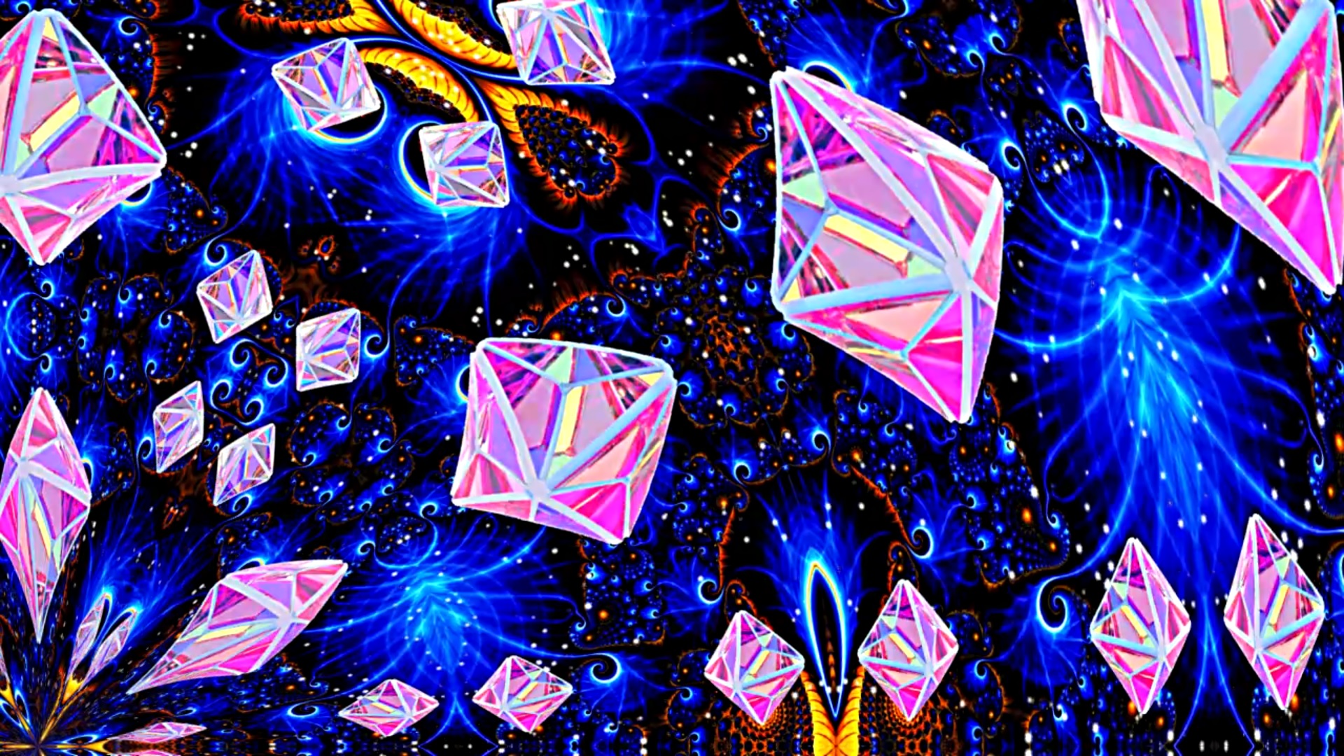 Футажи! Комплект Футажей Магические кристаллы 8 от Киностудии Мудрого Кота Тимофея!
