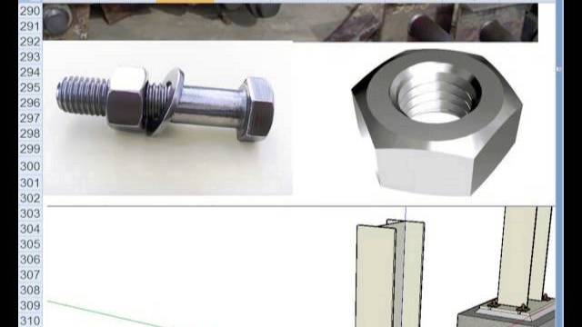 Стальной каркас промздания. 1 Свайный фундамент. (Steel frame industrial buildings)