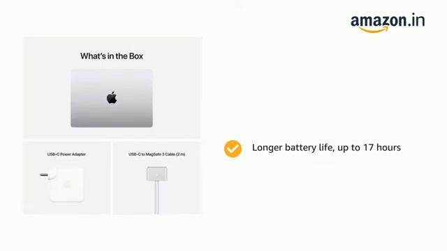 2021 Apple MacBook Pro 14-inch/35.97 cm, Apple M1 Pro chip with 8‑core CPU and 14‑core GPU