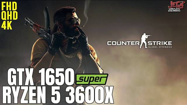 Counter-Strike: Global Offensive | Ryzen 5 3600x + GTX 1650 Super | 1080p, 1440p, 4K benchmarks!