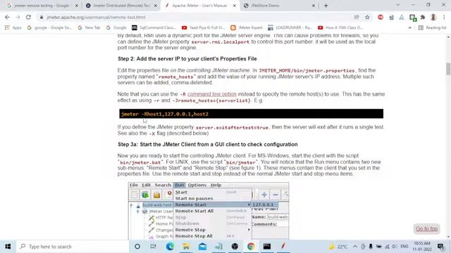 HOW TO RUN JMETER LOAD TEST IN CMD NON GUI MODE DISTRIBUTED LOAD TESTING (REMOTE TESTING)