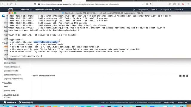 Kubernetes Cluster On AWS Using KOPS Kubernetes Tutorial K8s Part- 11 | WhatsAPP No- 8817442344