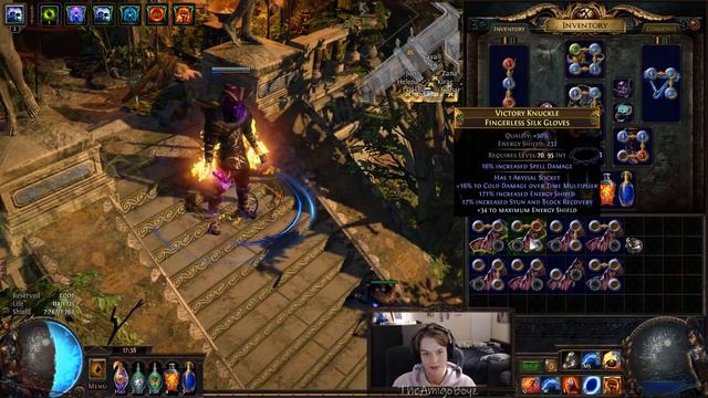 PURE MADNESS! 8x Hunter Exalts vs. GG Abyssal Socket ES GLOVES!! 🔥 (Path of Exile Crafting/Gambling