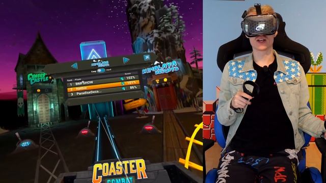 TRON BIKE RIDE IN VIRTUAL REALITY! | Coaster Combat VR (Oculus Quest Gameplay)