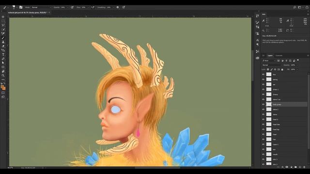 Photoshop concept art | Time lapse