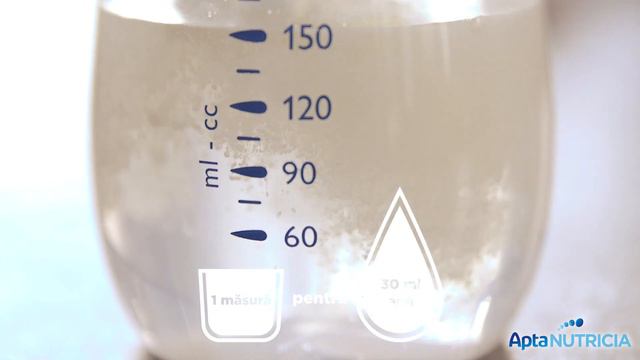 Aptamil Pronutra Advance - Cum Se Prepara Formula Noua